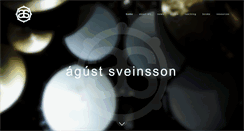 Desktop Screenshot of agustsveinsson.com